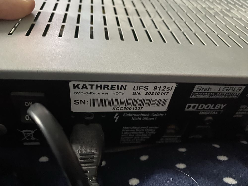 Спутниковый ресирвер Kathrein UFS 912 Si