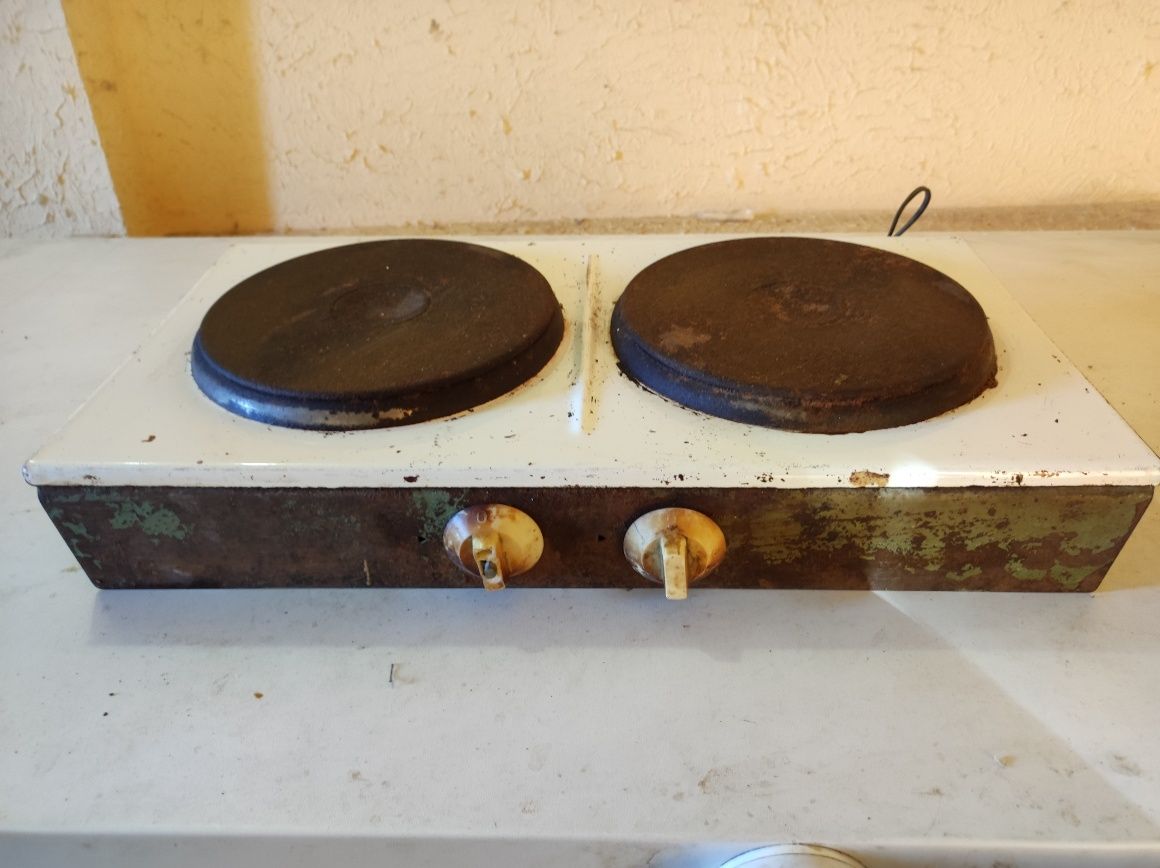 Плита електрична дві комфорки для кухні 1.6кВт