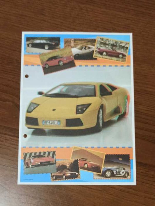 Kartka kolekcjonerka auto