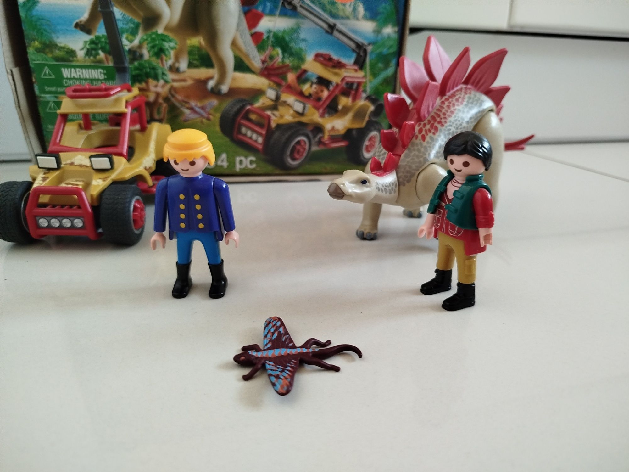Playmobil 9432 Pojazd badawczy ze Stegozaurem