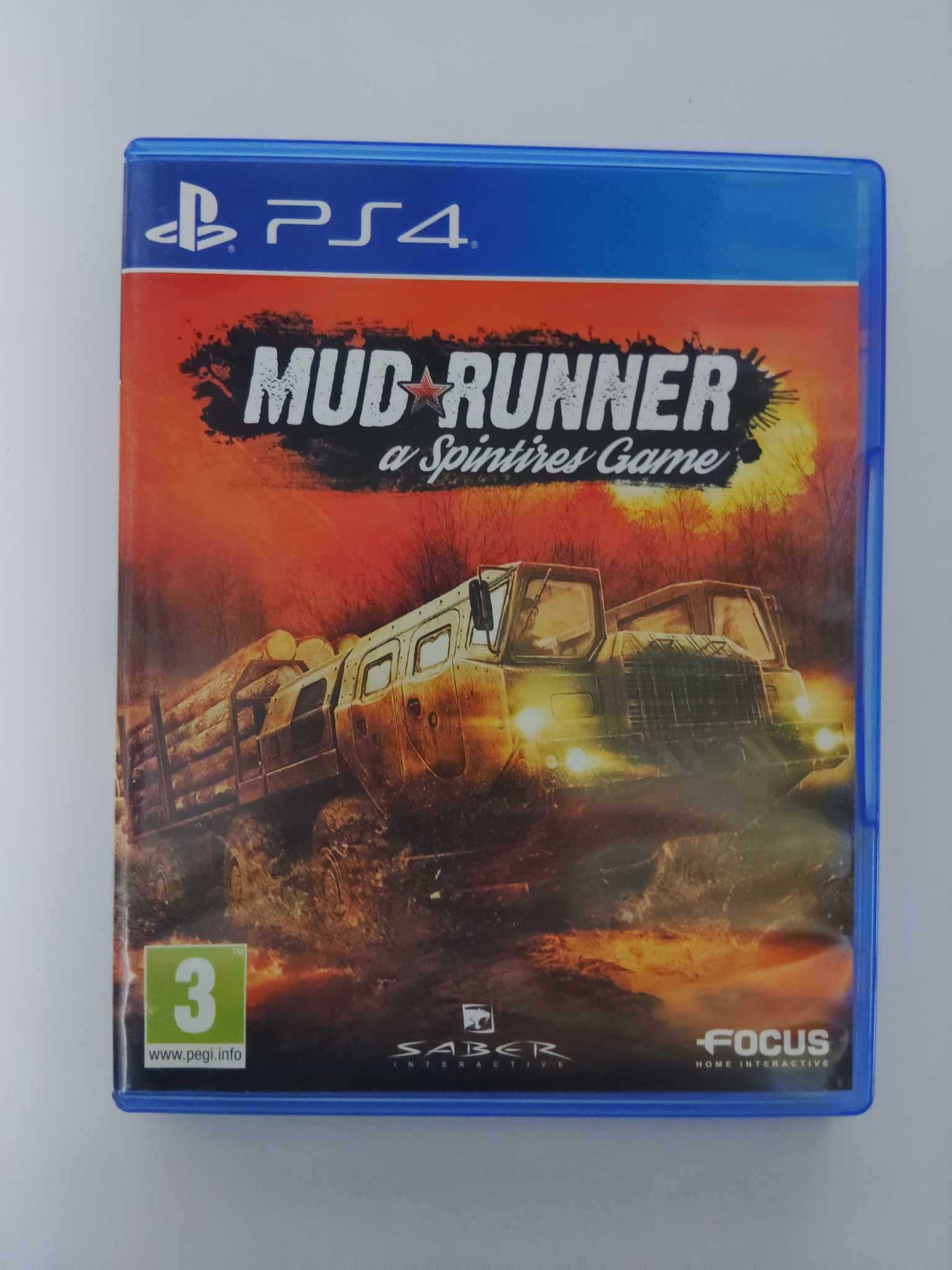 MudRunner PS4 Polskie napisy są w grze Mud Runner