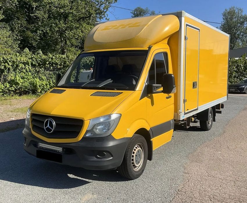Mercedes-Benz SPRINTER 316  Winda 750 KG, Kontener 8EP, KLIMA, Webasto 2 komplety kół