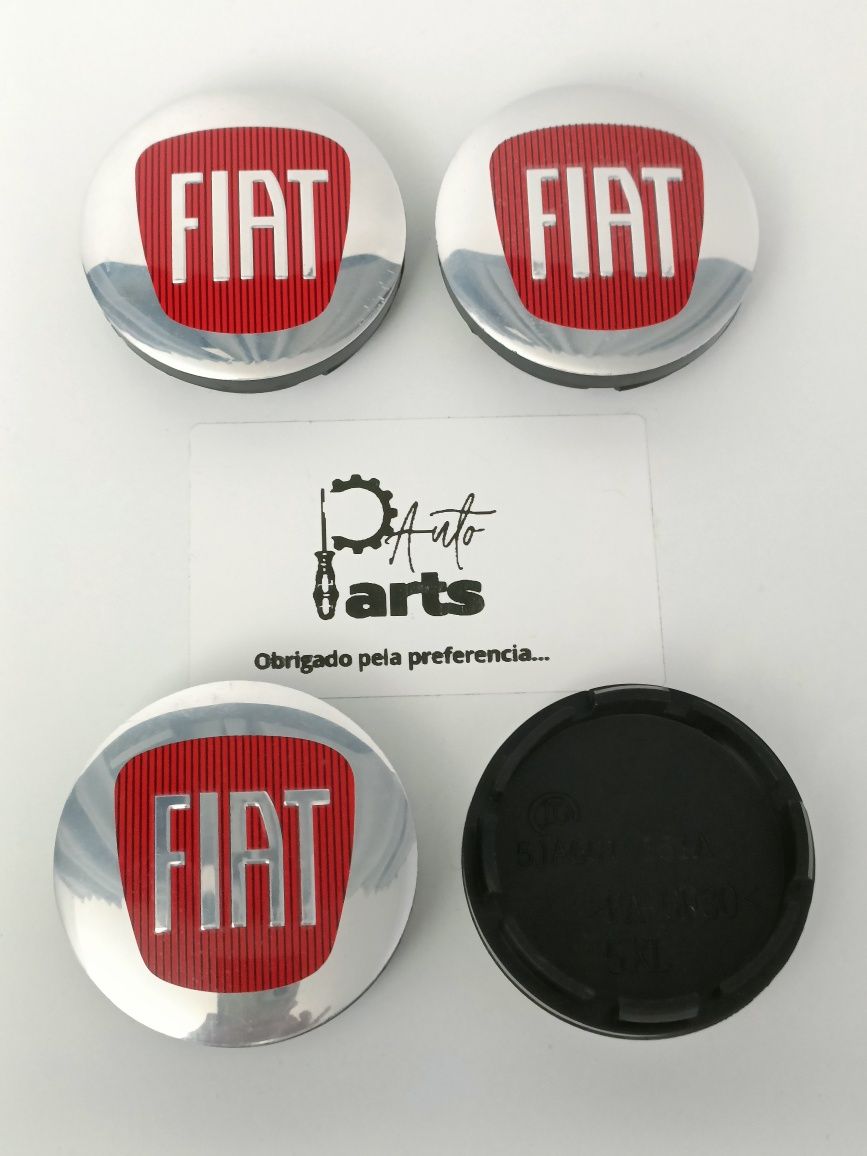 Centros de jante Fiat/Abarth 56m/60mm/65mm/68mm