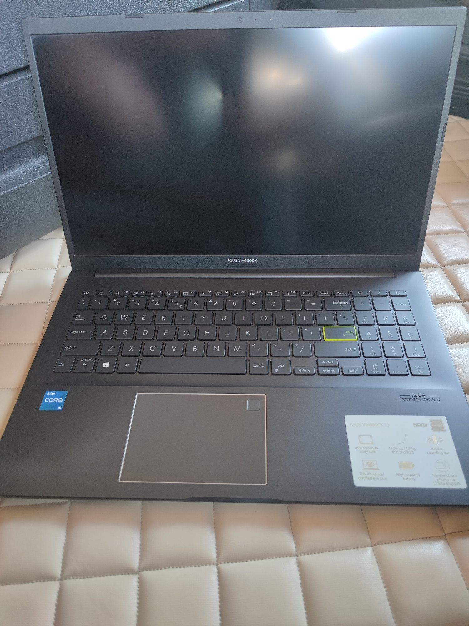 Laptop ASUS VivoBook 15.6" IPS i5-1135G7 8GB RAM 512GB SSD Windows 11