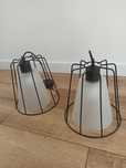 Lampy sufitowe komplet modern country