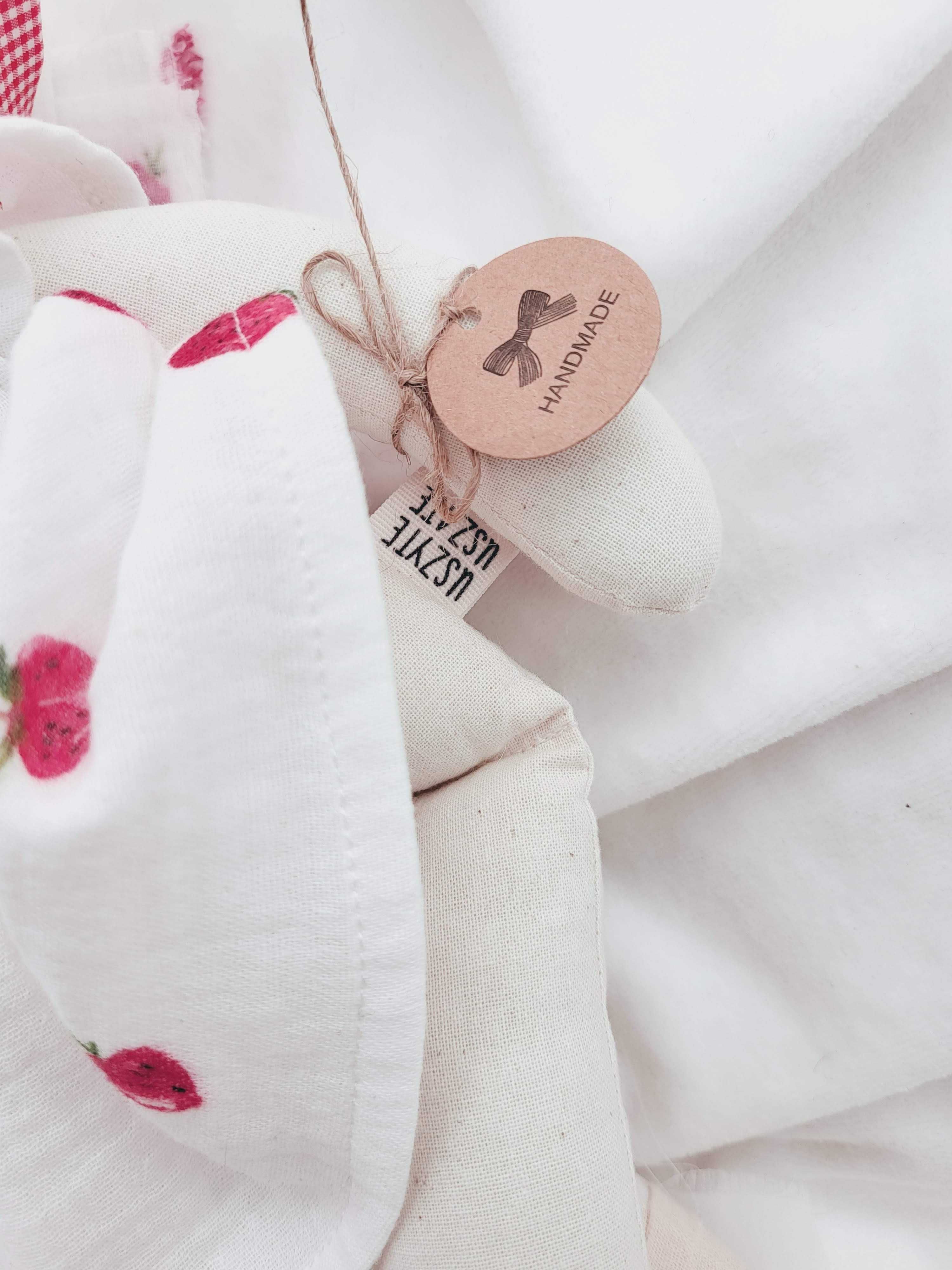 Lalka szyta Myszka prezent chrzciny urodziny rękodzieło handmade