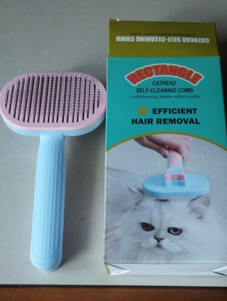 Щётка для вычесывания кошек
