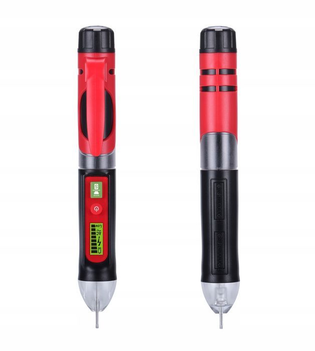 Tester Gniazd Elektrycznych Sieciowych LCD + Próbnik Tester Napięcia