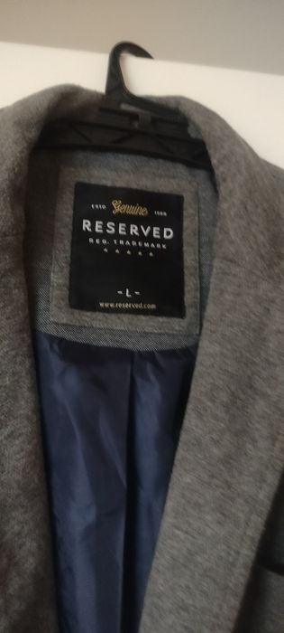 Marynarka sportowa dresowa Reseved galowo L