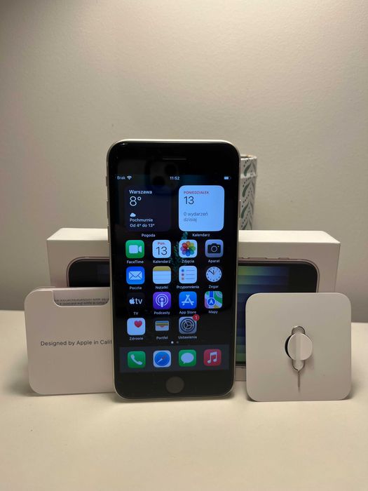 iPhone SE 3 (2022) 128 GB Biały