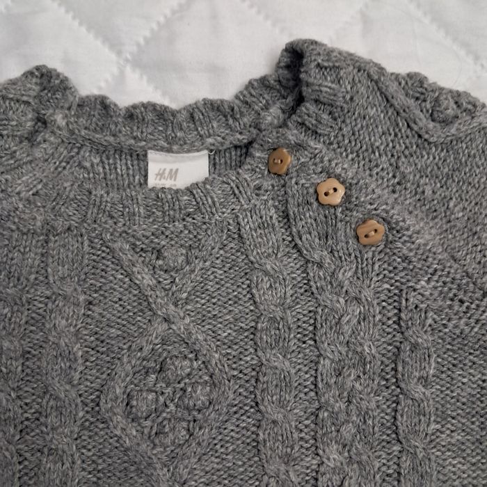 Sukienka zimowa 68 cm H&M