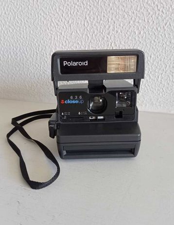 Máquina Fotográfica Instantânea Polaroid Close Up 636 Vintage