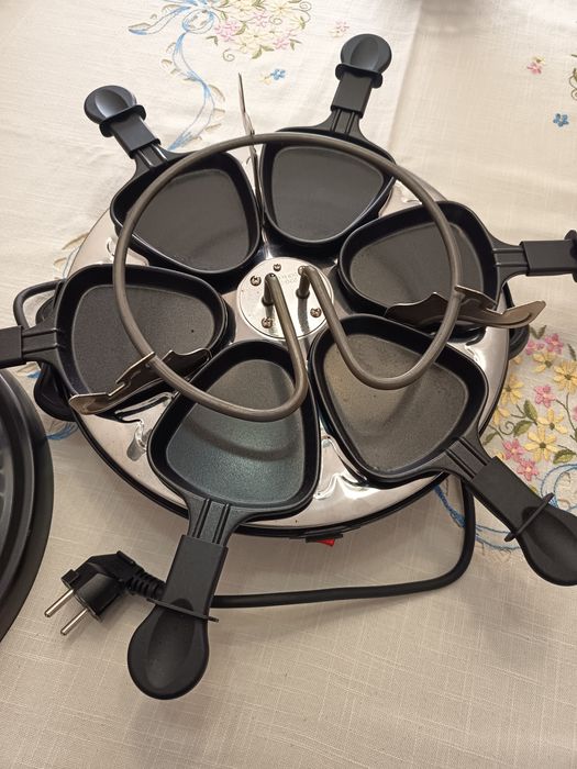 Raclette sete, grelhador