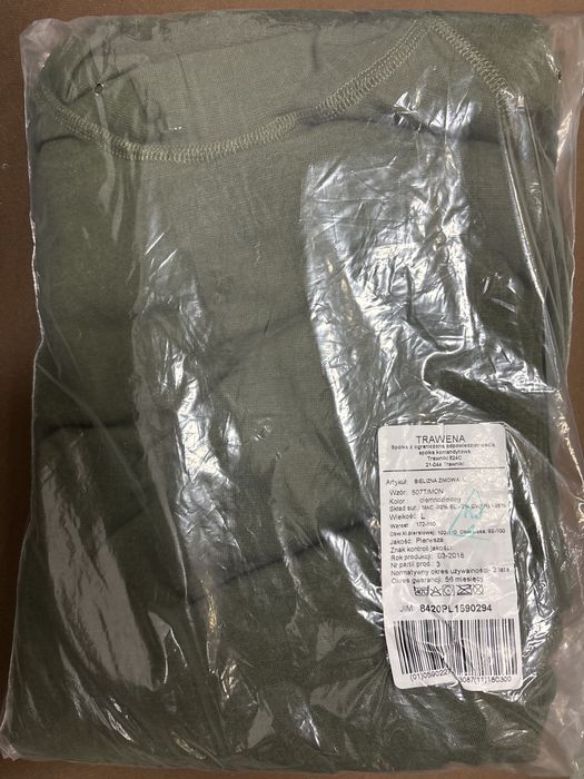 Bielizna zimowa wzór 507T/MON rozm. L