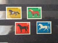 Znaczki Niemcy 1969 konie