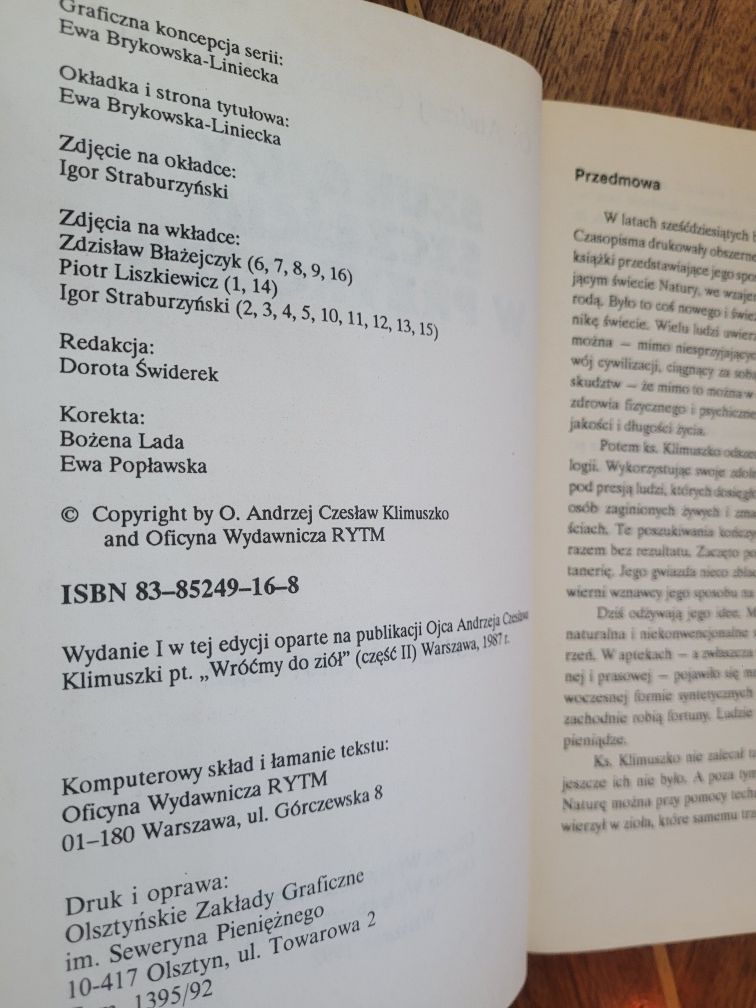 o.A.Cz.Klimuszko Szukajmy szczęścia w przyrodzie 1992 Most/Rytm