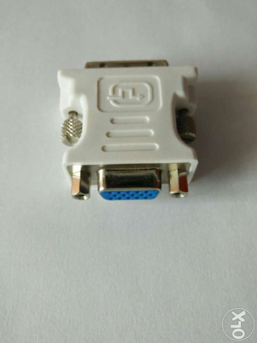 Adapter,przelotka z vga na dvi-i, nowy