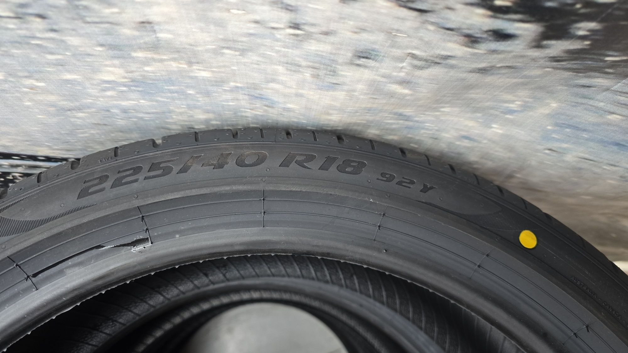 P24 4 x 225/40r18 Pirelli P Zero PZ4 92Y XL A0 opony letnie nowe