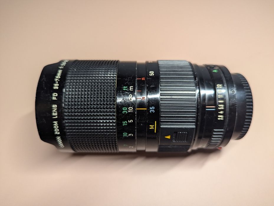 Obiektyw macro Canon FD 35-70mm 1:2.8-3.5 + torba