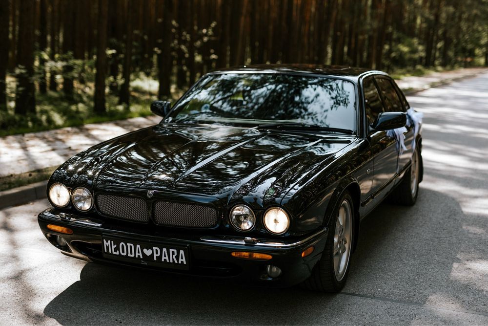 Auto do ślubu wesele Jaguar x308 łódzkie Pabianice Piotrków Bełchatów