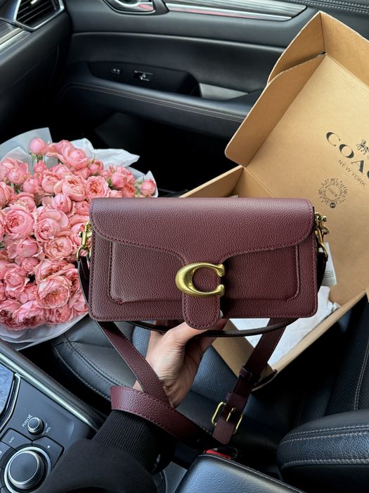 Torebka Coach Tabby Burgundy