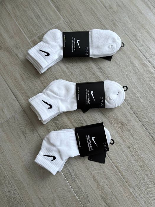Оригінальні теплі шкарпетки Nike Everyday SX7667-100 1уп=3пар 34-50