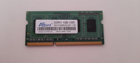 Memorias Ram DDR III 1 GB