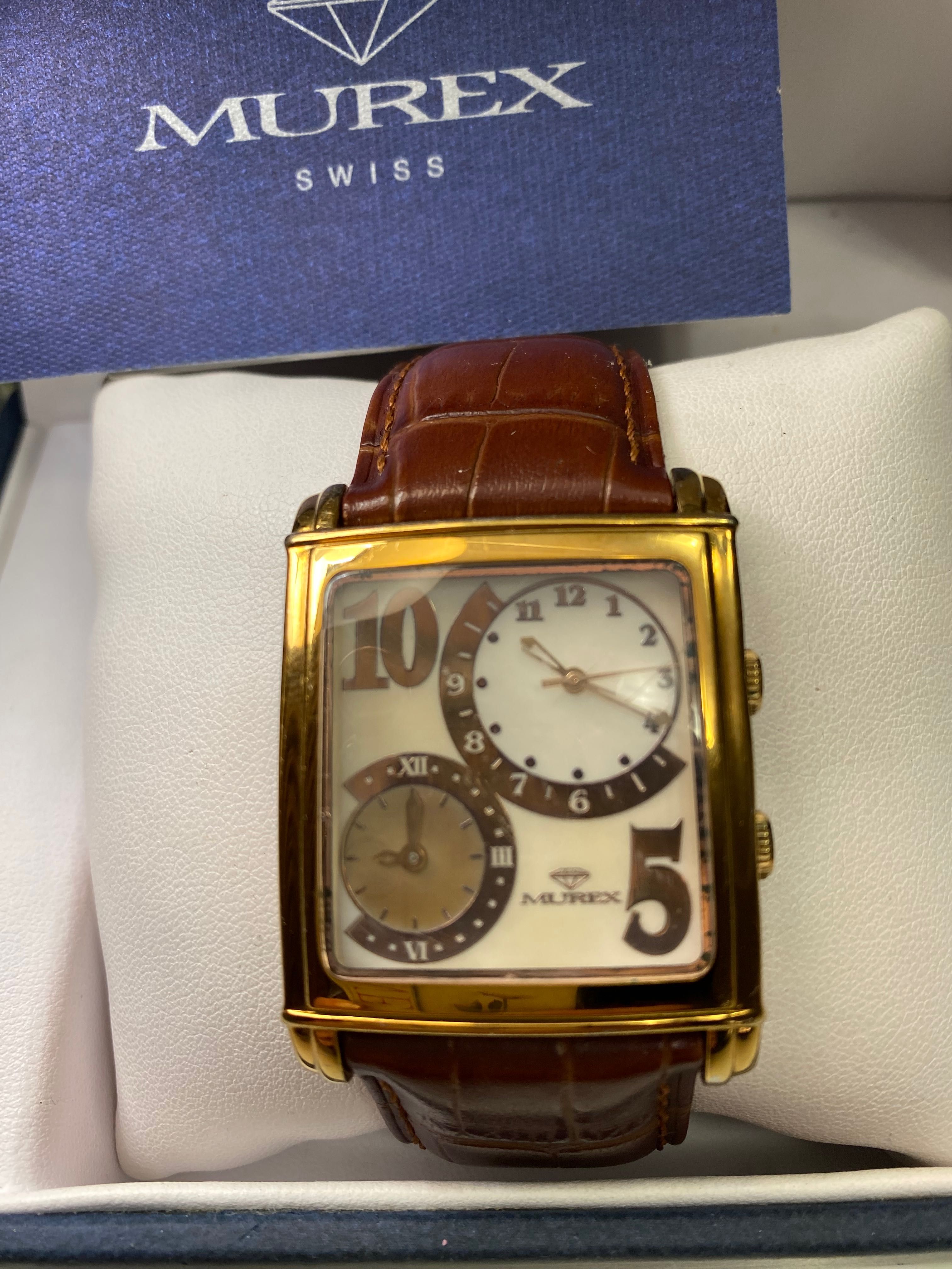 Продам швейцарские часы Murex Swiss RSM 728