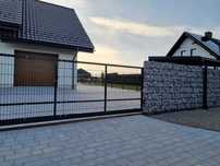 Brama panelowa do 5m światła ze słupkami 80x80x230 ral do wyboru