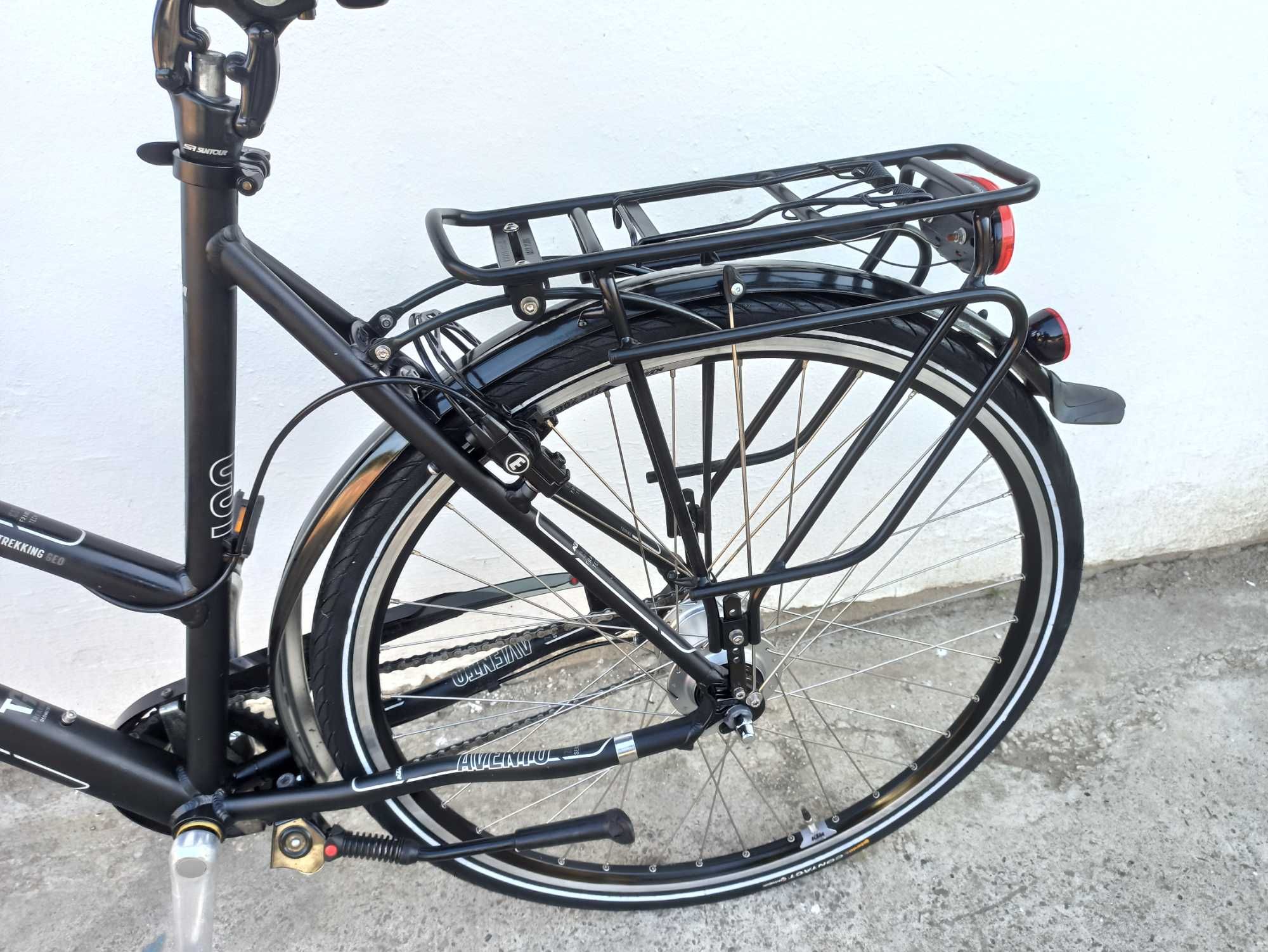 Rower miejski KTM Avento 8 Plus Shimano Nexus 8 koła 28" na 170-185 cm