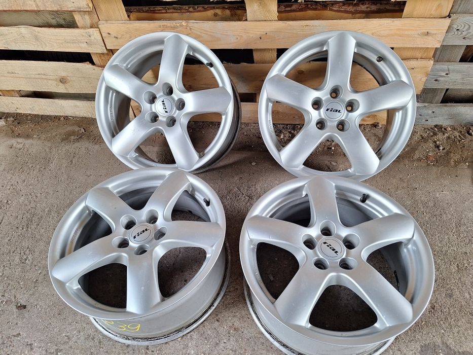 Alufelgi 5x112 17 ET38 Rial Audi A4 A6 Seat Skoda Mercedes VW koła