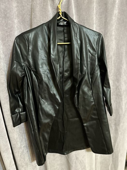 Жакет Prettyl little thing подовжений  Екошкіра