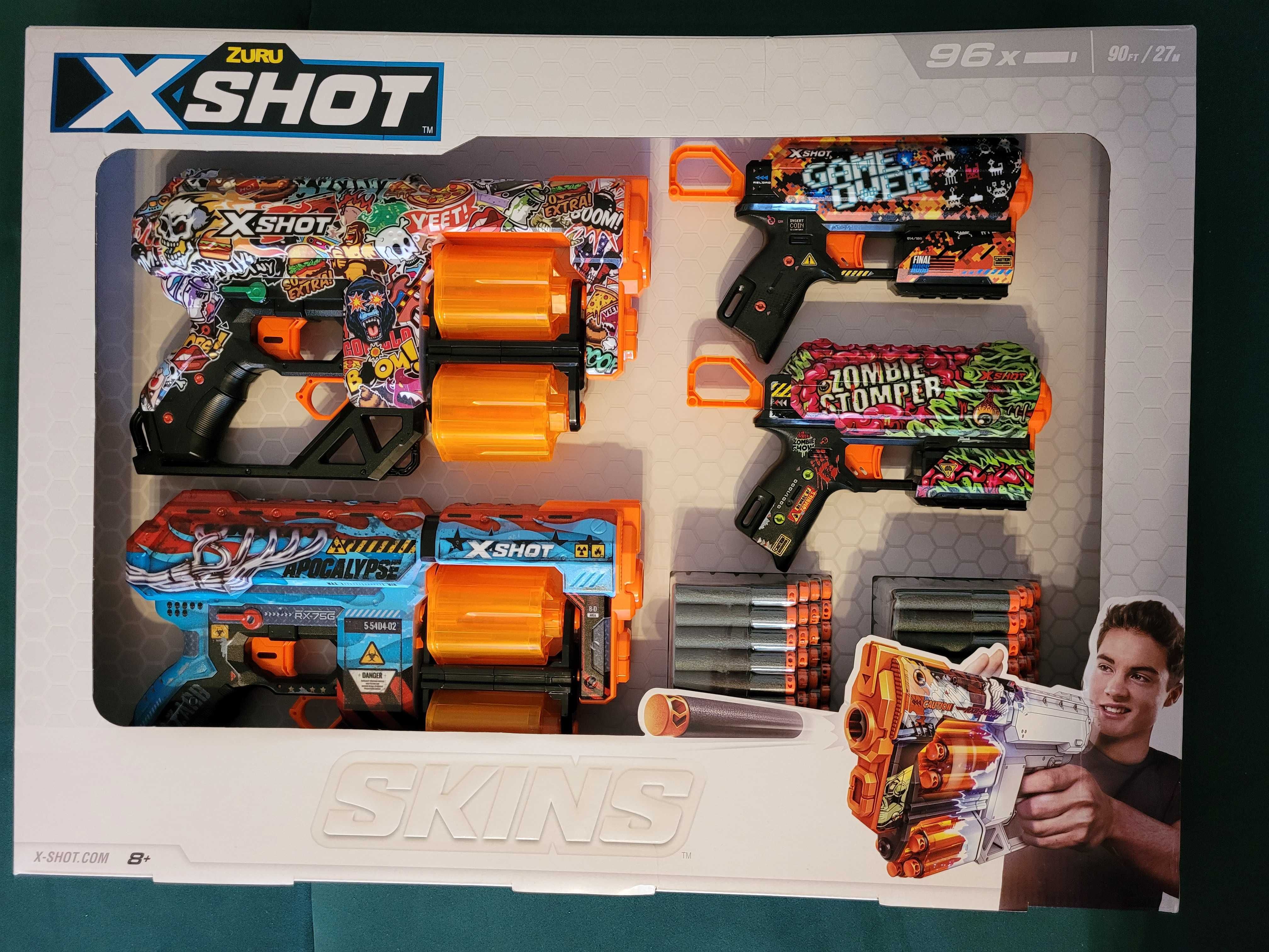 ZURU XSHOT NERF pistolet na strzałki MEGA Zestaw
