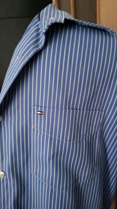 Męska koszula w paski Tommy Hilfiger /oryginał L