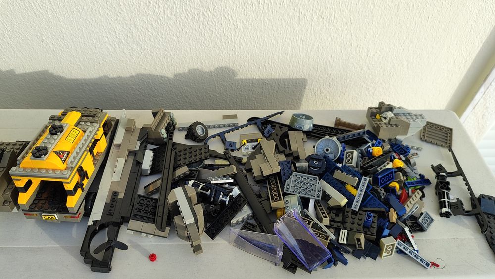 Lote de blocos de construção