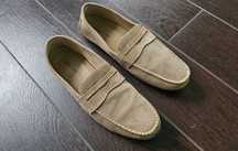 Letnie leciutkie mokasyny penny loafer Cesare Cave, rozm. 42/43