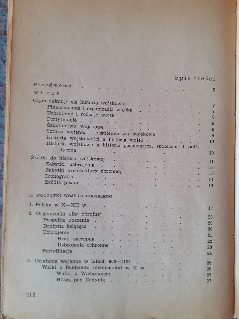 Tadeusz Nowak, Jan Wimmer - Dzieje oręża polskiego do 1793 MON1968