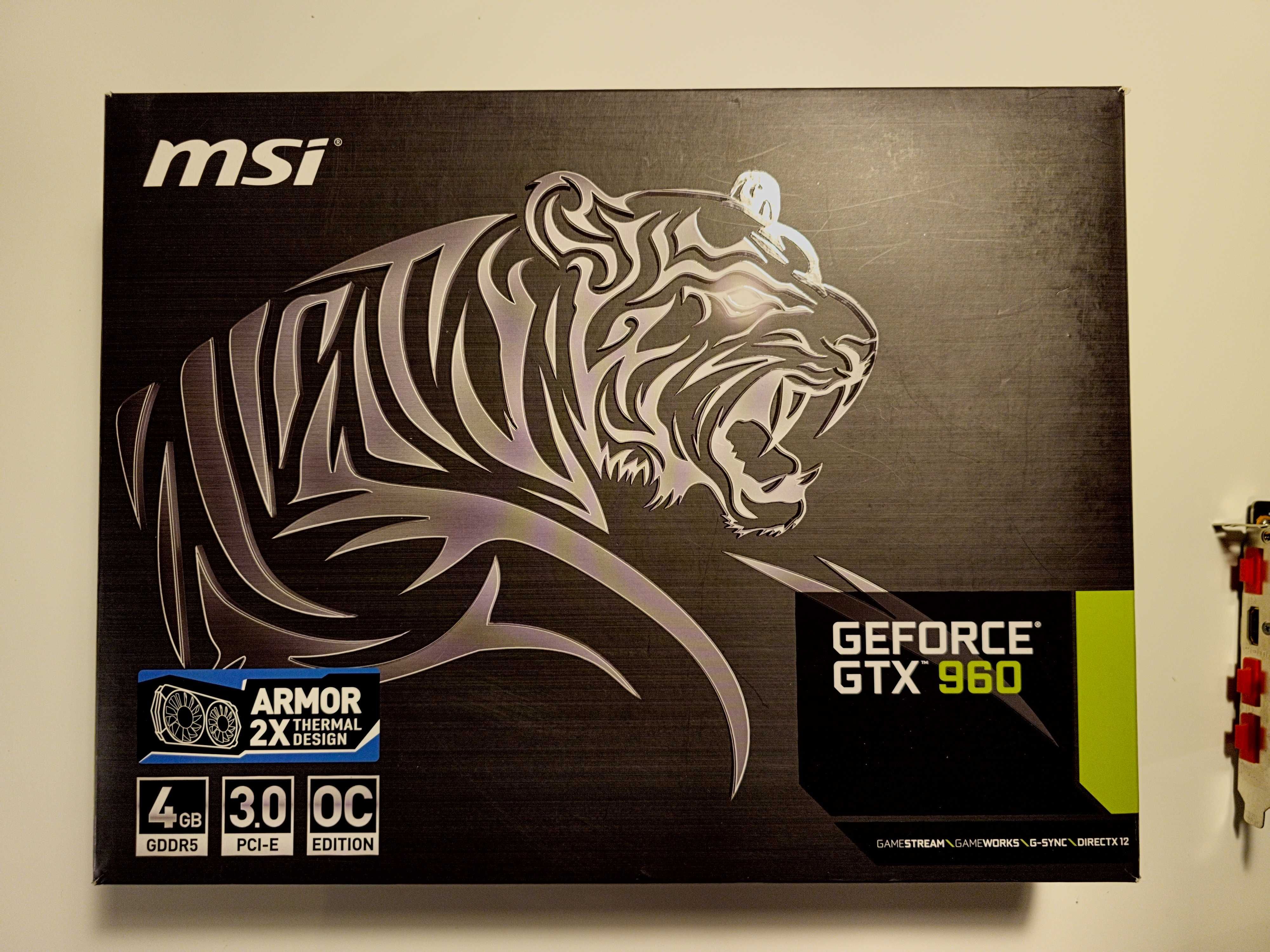 MSI GeForce GTX 960 4GB OC ARMOR 2X karta graficzna