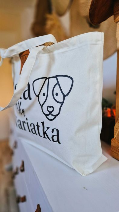 Torba psia matka wariatka prezent dla każdej psiary PSIEBAMBETLE