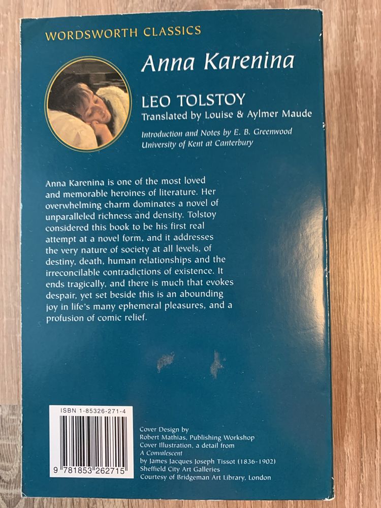 Lew Tołstoj Leo Tolstoy Anna Karenina