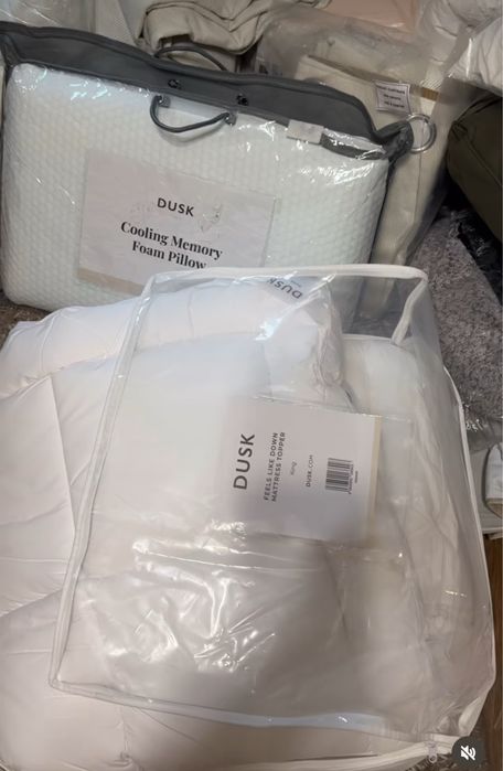 Пуфер - ковдра . Пух- перо . Виробник , Німеччина .