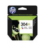 // Tinteiro HP Nº 304XL ( N9K07AE ) Cores - Original