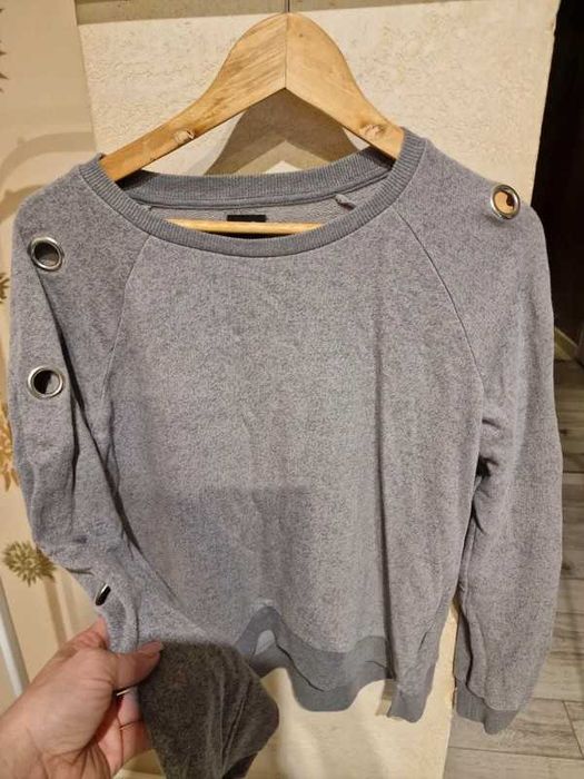 Sinsay bluza damska siwa rozmiar M