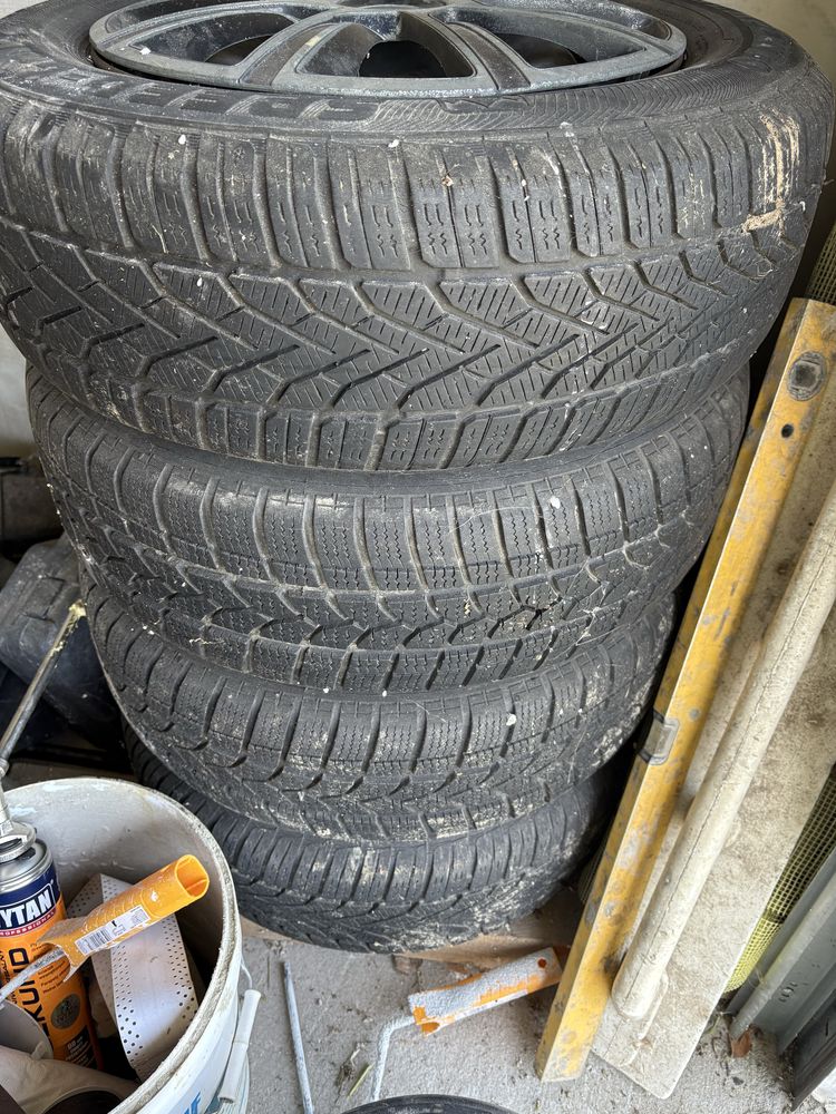Stalowki na zimowych 4x r15 195/65 91t