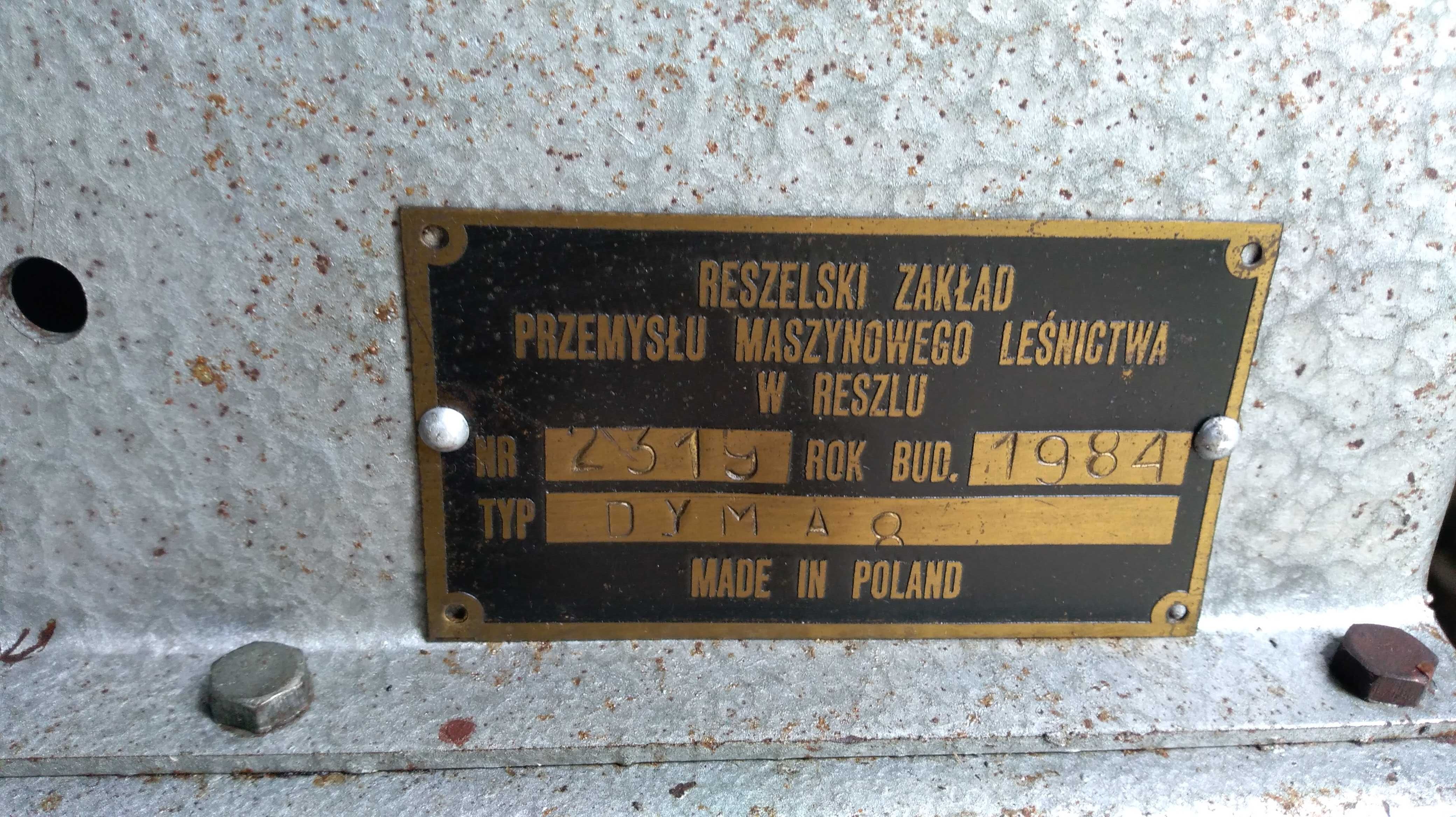 Strugarka Grubościówka Wyrówniarka Dyma 8 Reszel