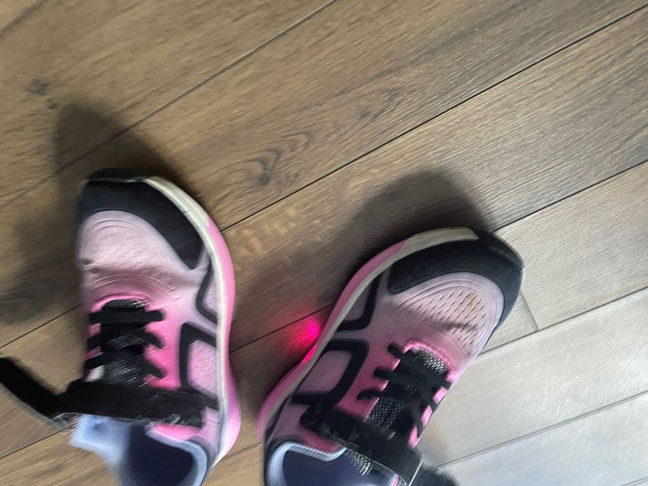Świecące adidasy sprandi 36 różowe