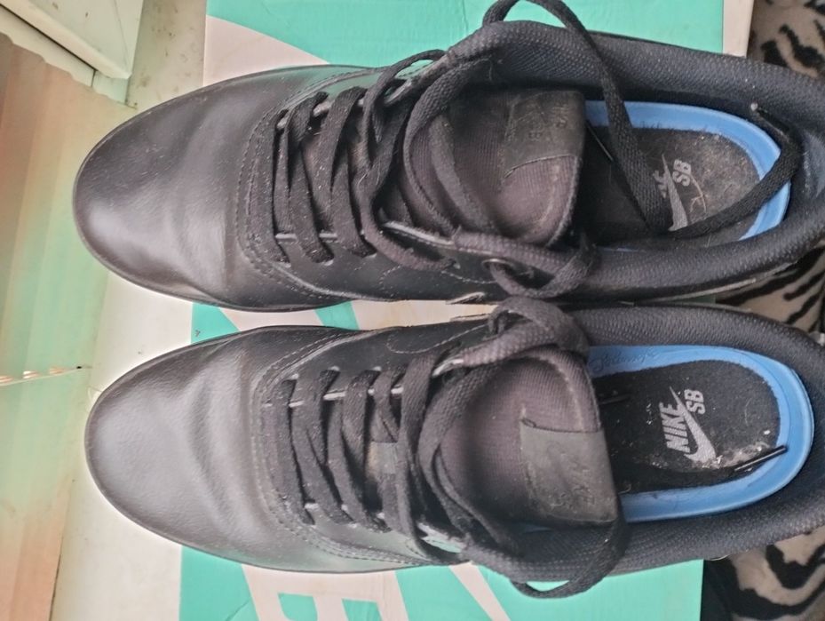 Кожаные муж.туфли Nike