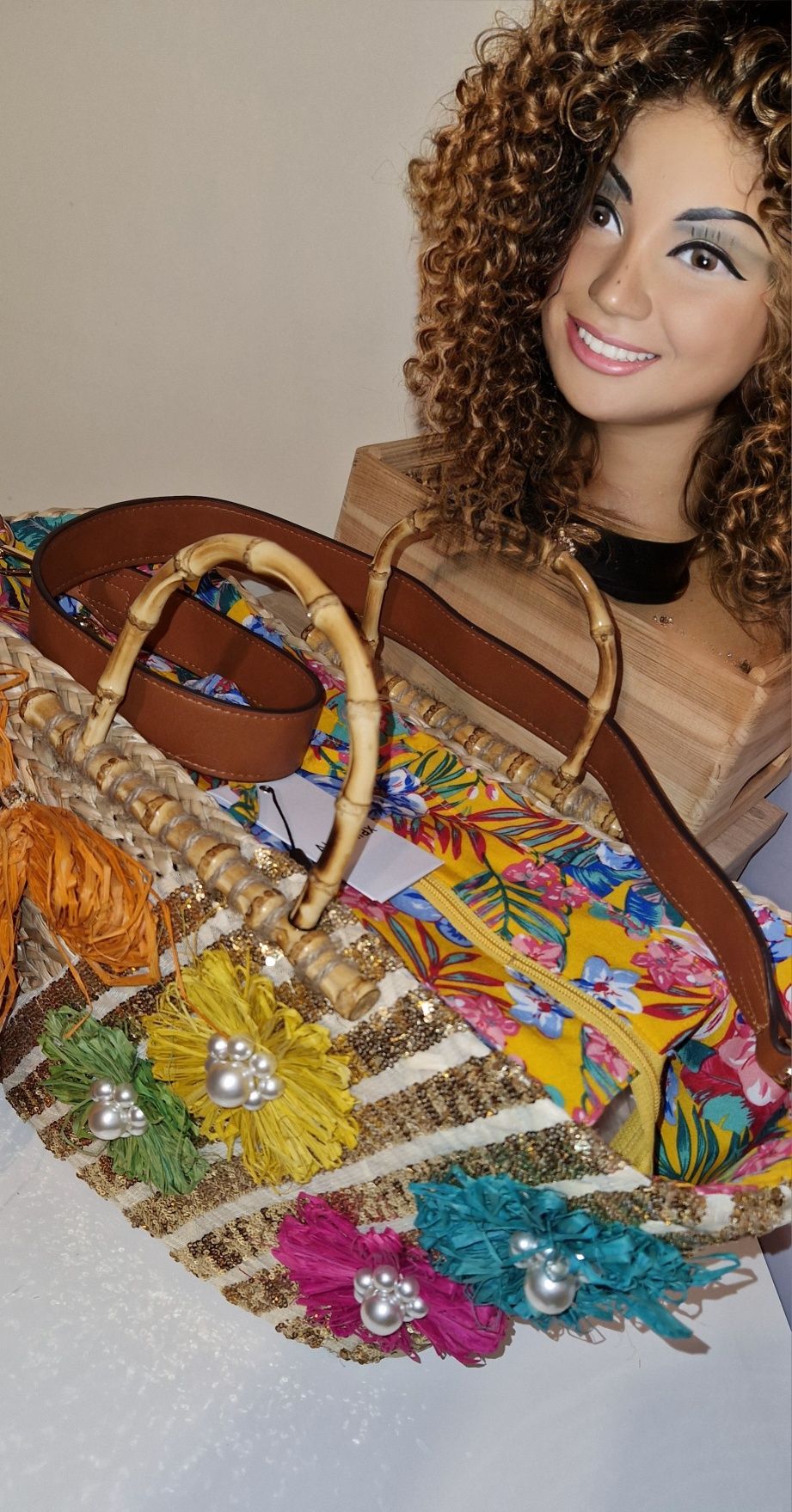 Torebka koszyk boho Alex Max