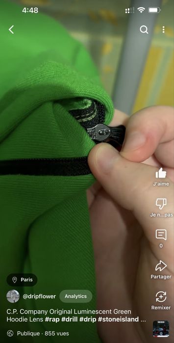 Худи CP Company оригинал Green зеленое