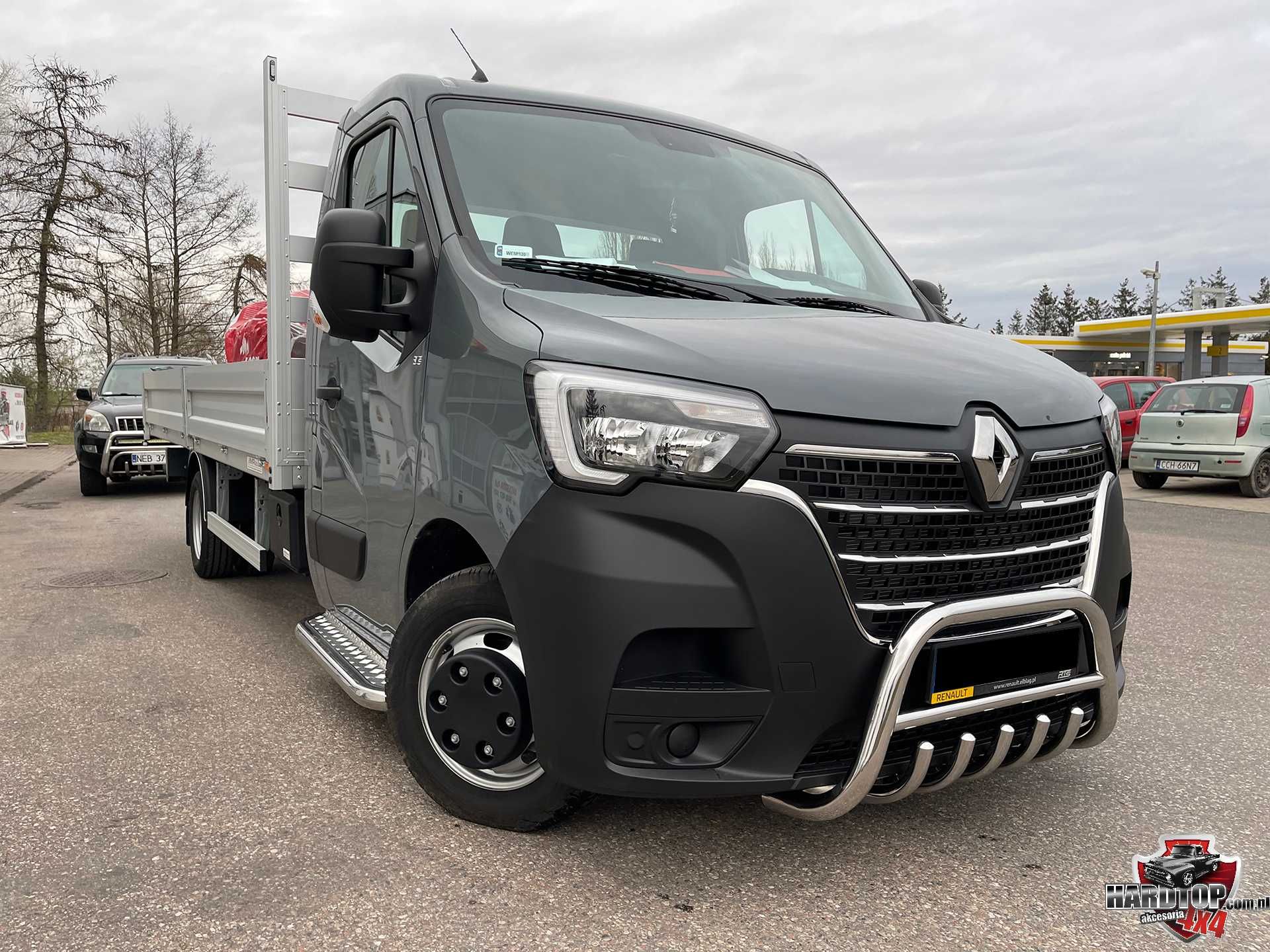 Progi Renault Master, orurowanie boczne Renault Master